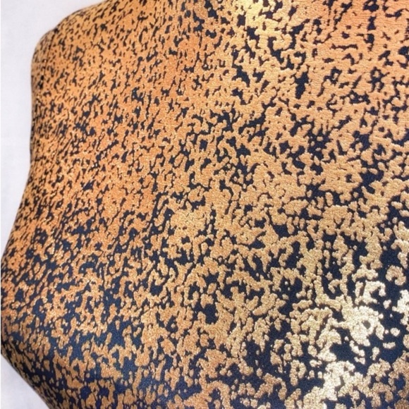 Weissman Dance Leotard Costume Transcendence Style# 11428 Gold/Black Adult SA - Picture 8 of 13